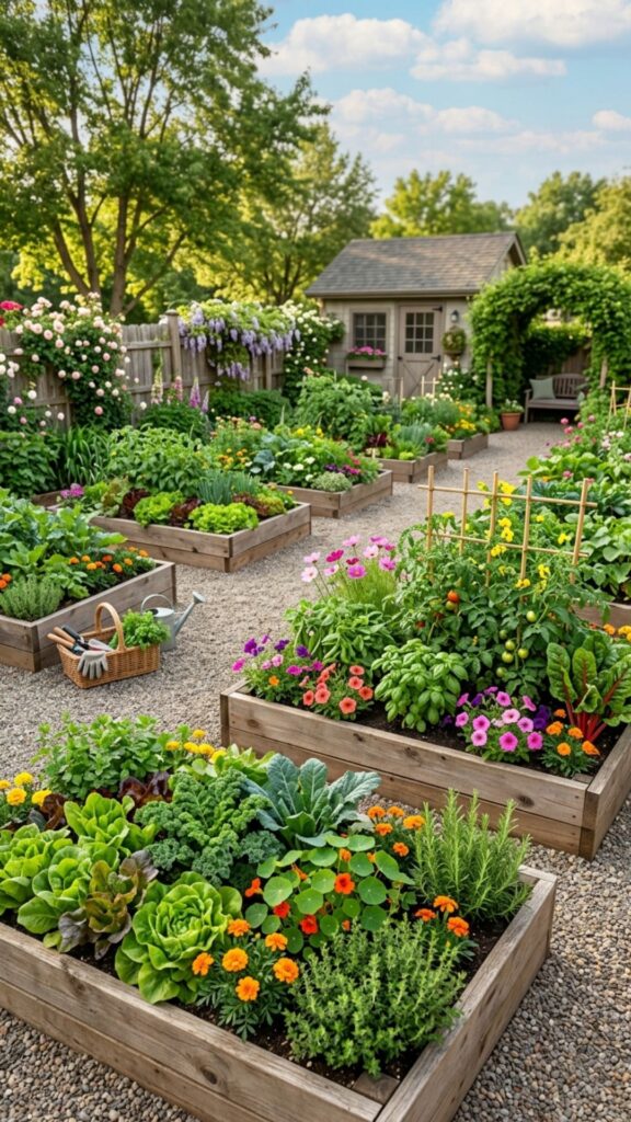14. Build a Raised Garden Bed