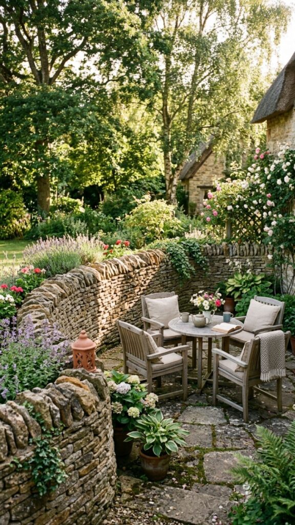 14. Build a Stone or Brick Wall