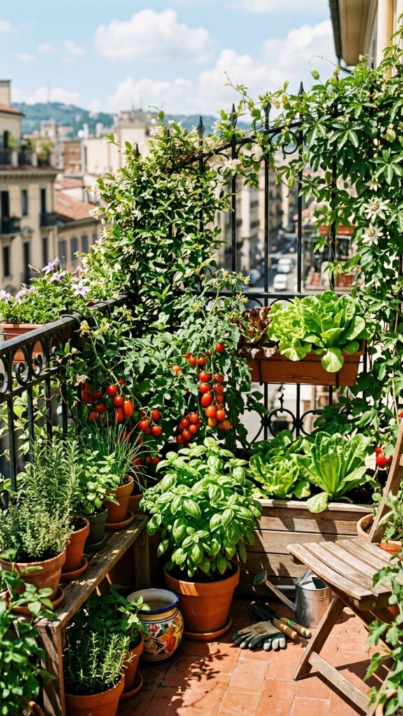 14. Grow an Edible Herb and Vegetable Garden