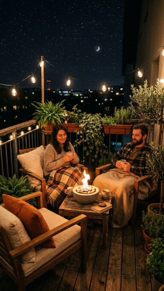14. Incorporate a Fire Element for Warmth