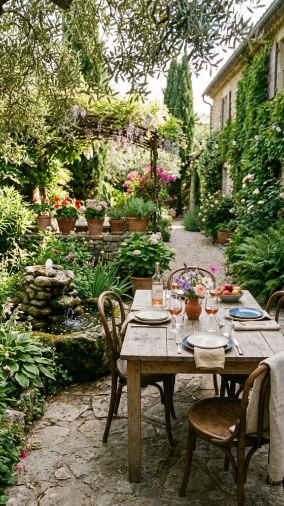 14. Incorporate a Water Feature for Ambiance