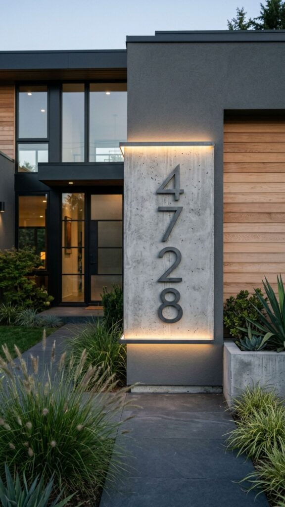 14. Install a Concrete Address Feature
