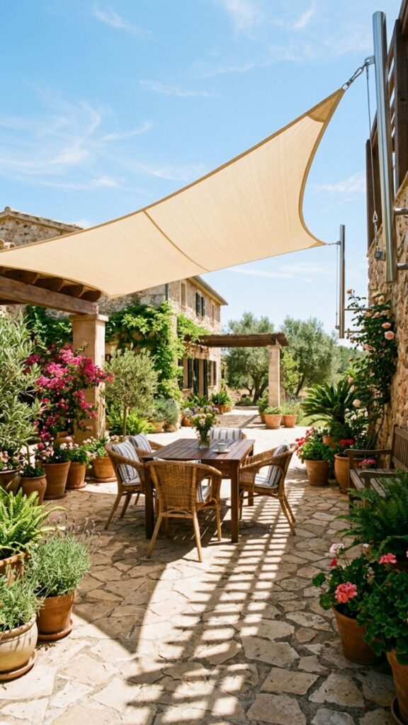 14. Install a Shade Sail