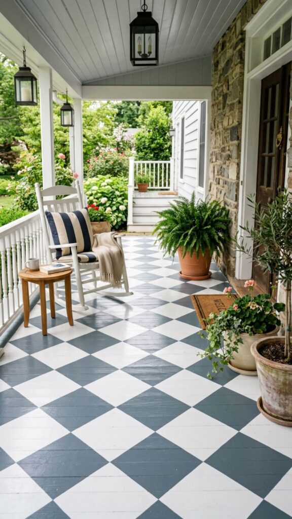 14. Paint or Update Your Porch Floor