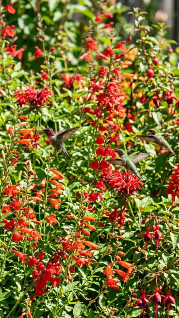 14. Plant a Hummingbird Garden