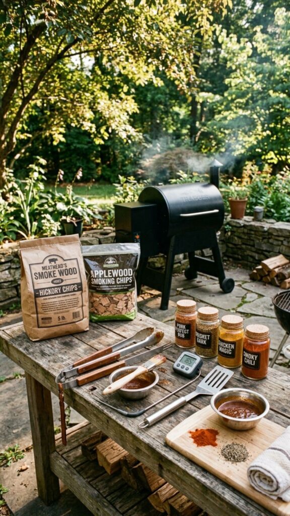 14. Set Up a Smoker Station