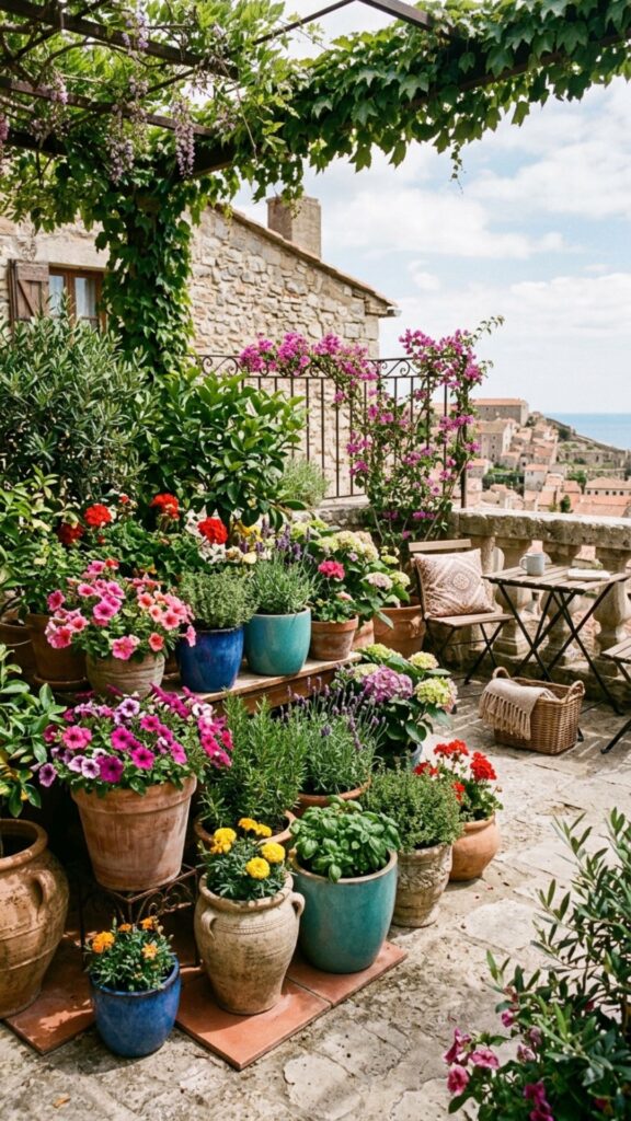 15. Add Container Gardens