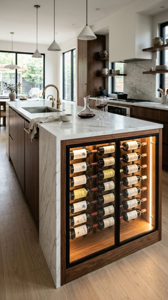 15. Add a Built-In Wine Display