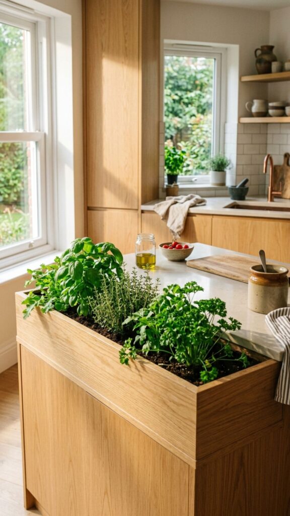 15. Add a Corner Herb Garden