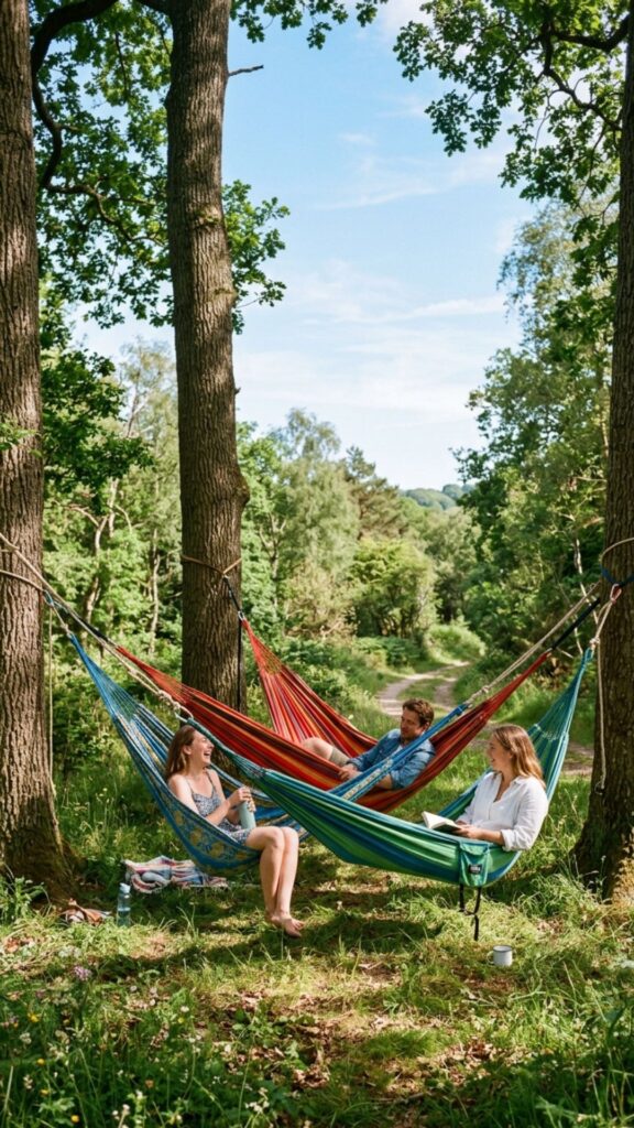 15. Add a Hammock Cluster for Relaxed Chats