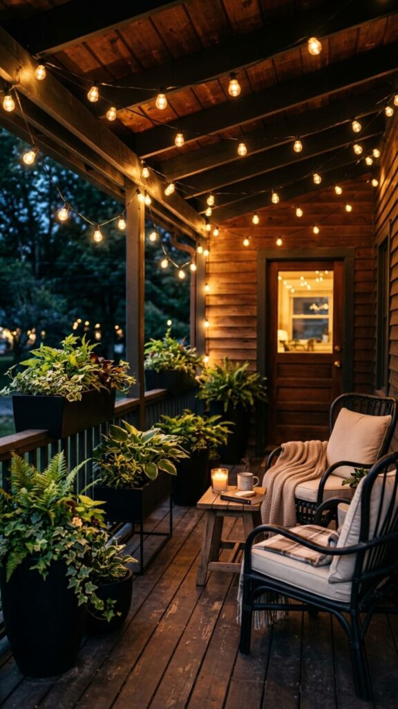 15. Combine with String Lights