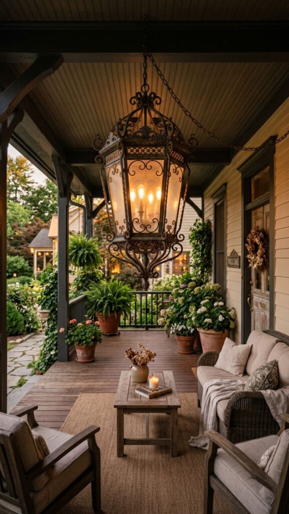 15. Feature a Statement Light Fixture