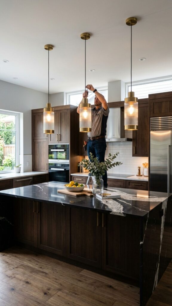 15. Install Statement Pendant Lighting