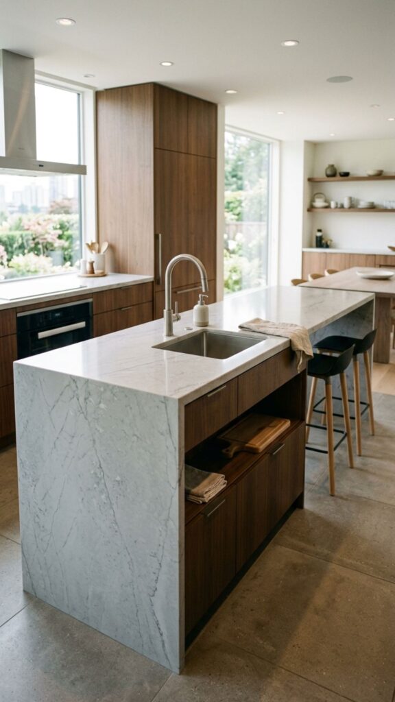 15. Island With Integrated Sink