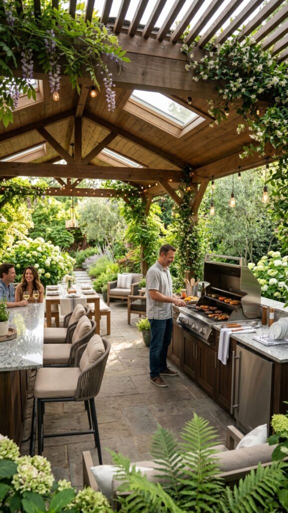 15. Outdoor Kitchen Under Cover