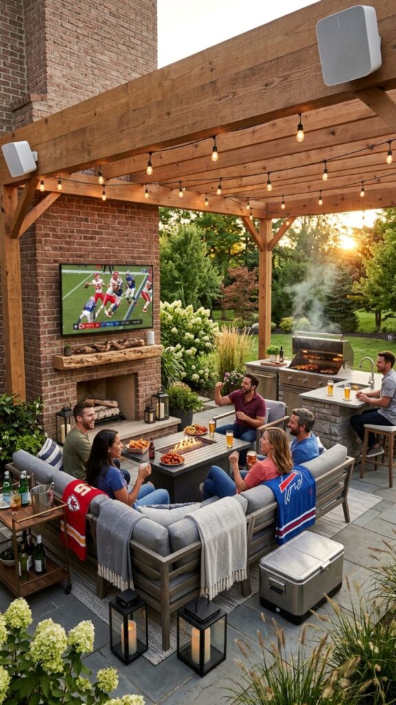 15. Outdoor-Rated Entertainment System