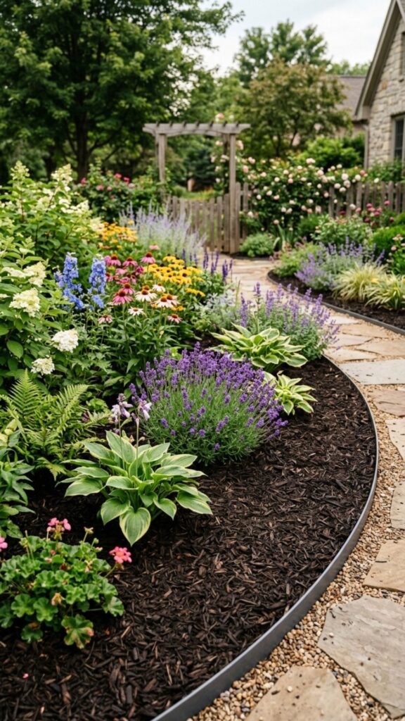 15. Refresh Mulch in Garden Beds