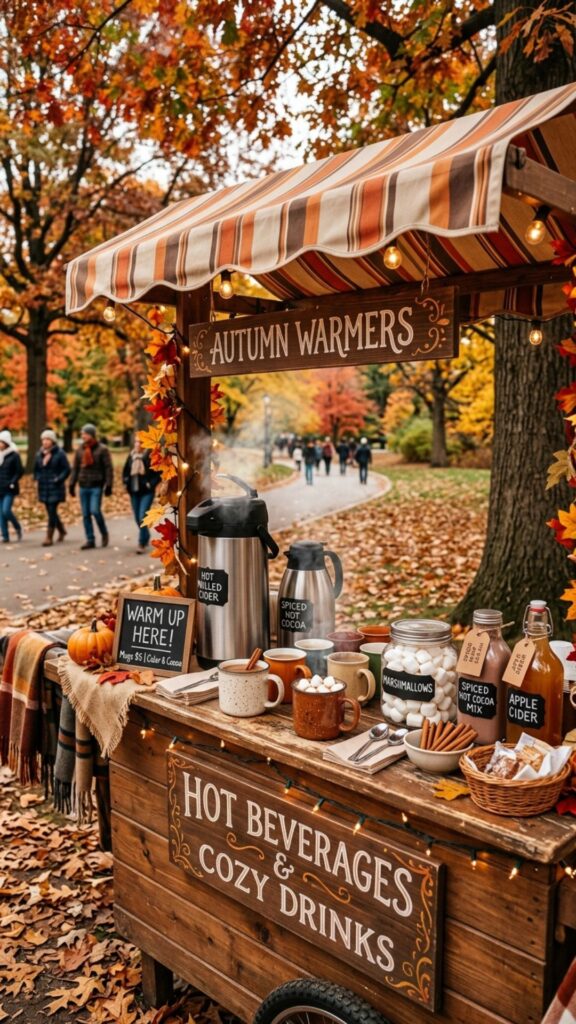 15. Set Up a Beverage and Warm-Drink Station