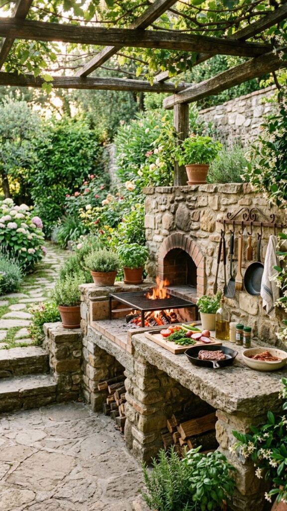 15. Set Up a Fire-Ready Cooking Station