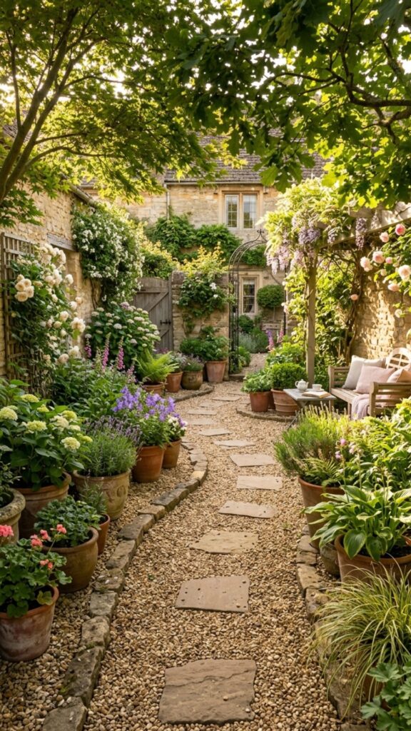 15. Set Up a Shaded Lounge Area