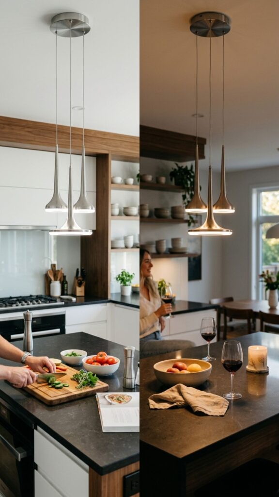 15. Smart LED Pendants