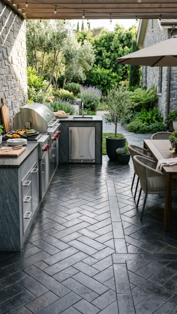 15. Use Durable, Slip-Resistant Flooring