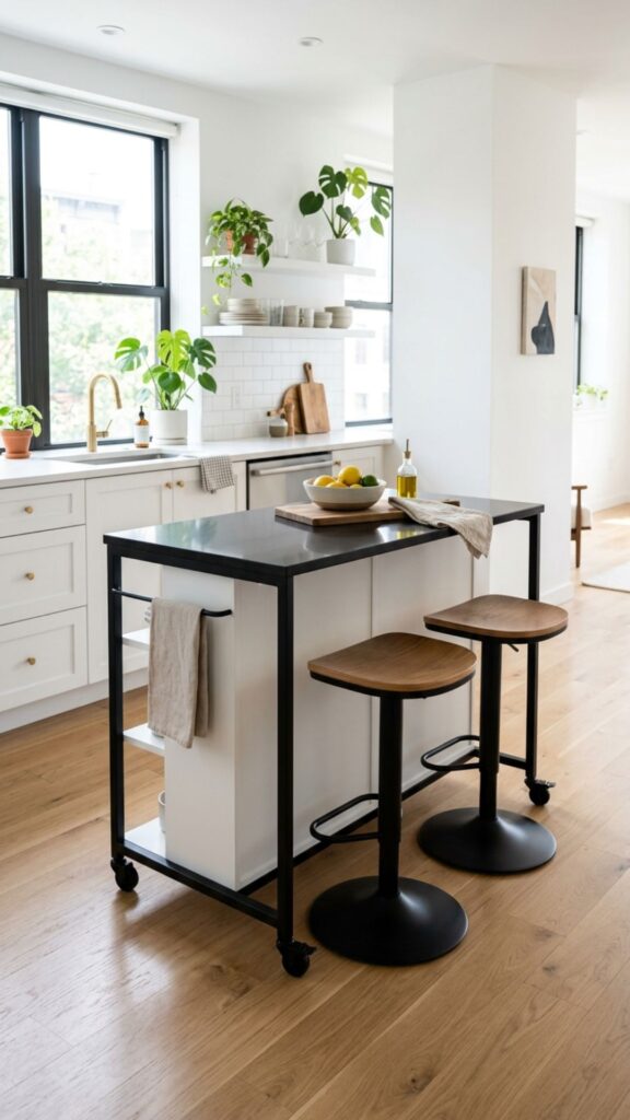 15. Use Slim Profiles in Small Spaces