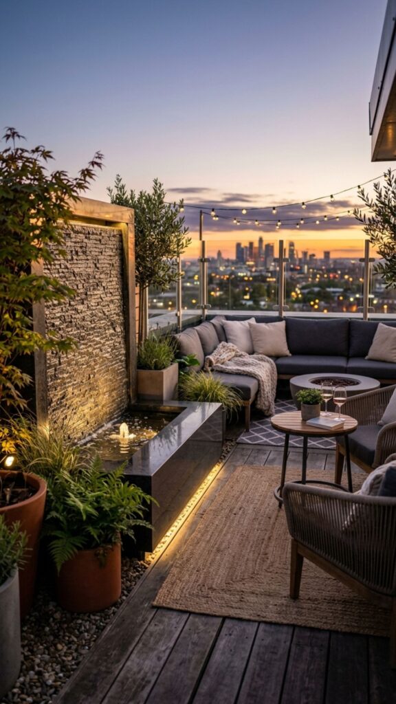 16. Add a Water Feature for Calm
