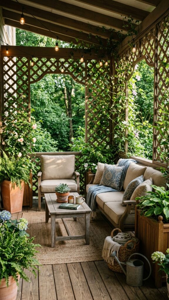 16. Add Privacy with Lattice or Screens
