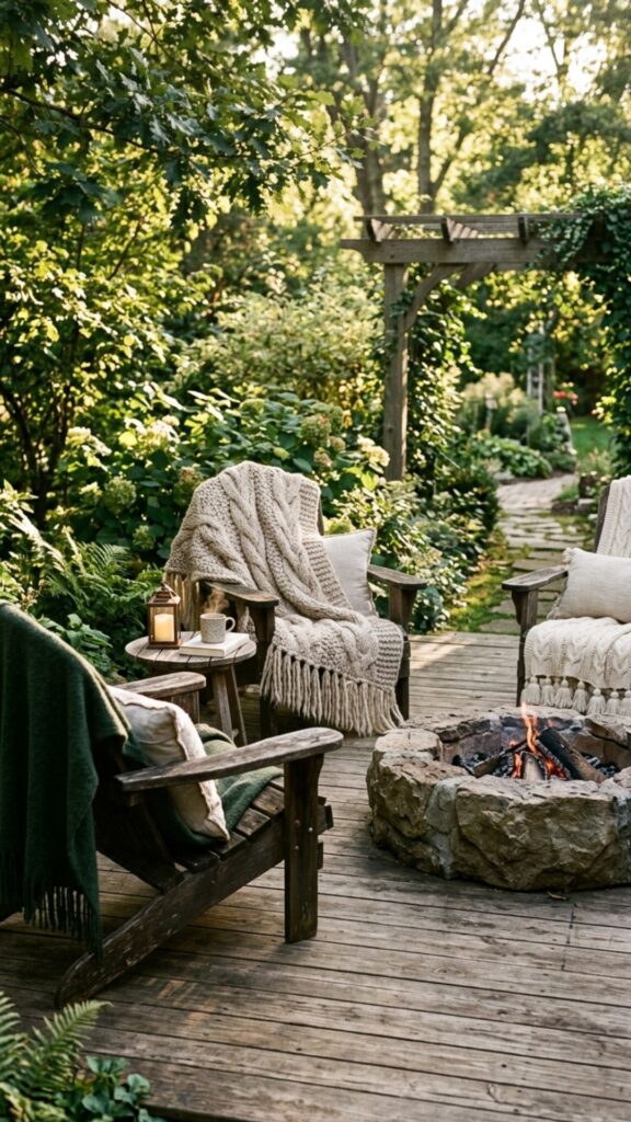 16. Add Textural Throw Blankets