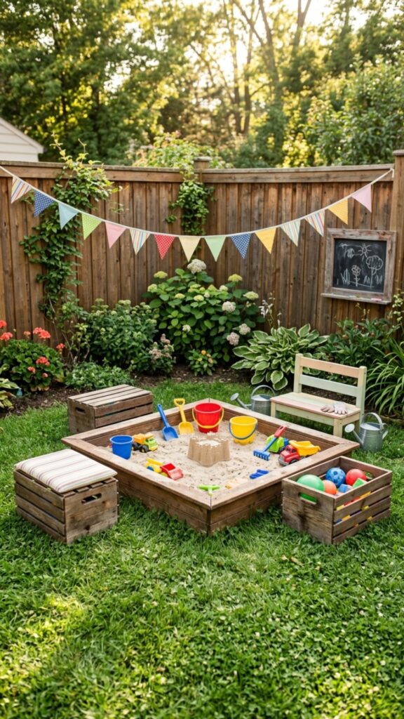 16. Build a Kids' Play Corner