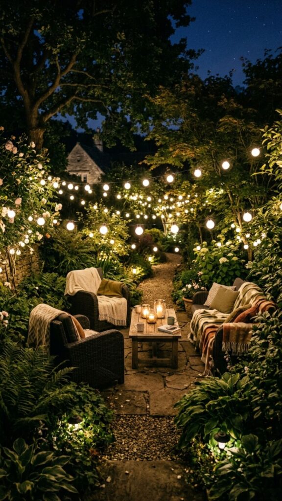 16. Glowing Globe Lights