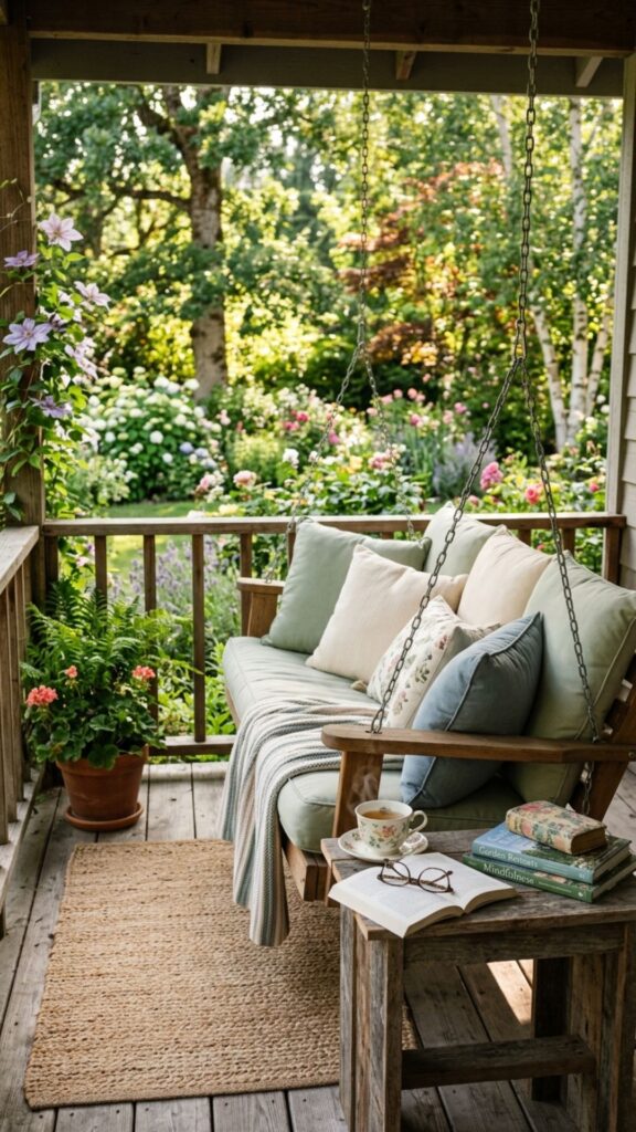 16. Hang a Porch Swing or Hammock