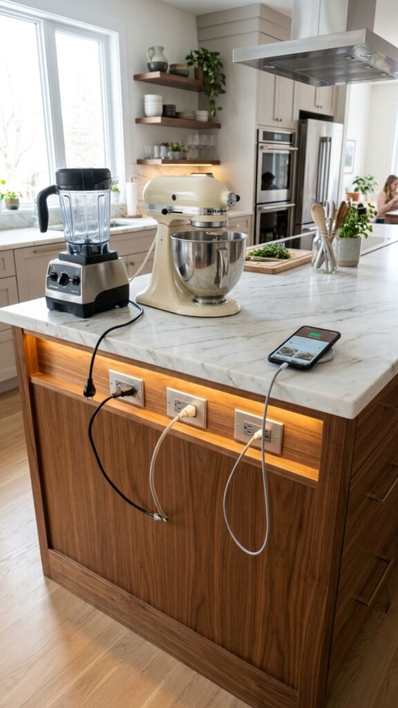 16. Island With Power Outlets