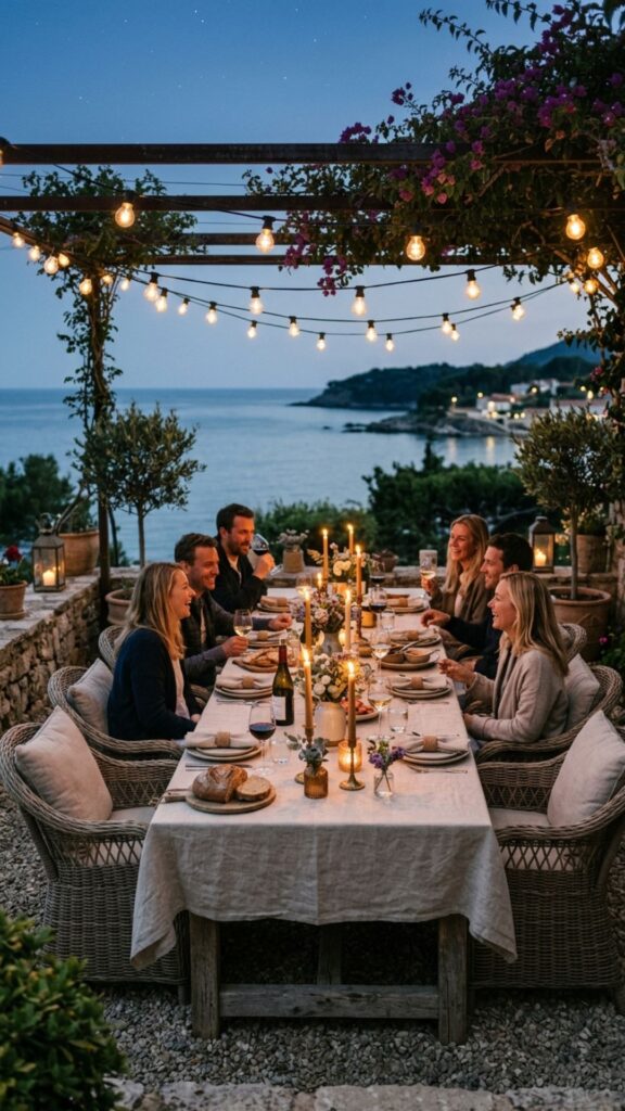 16. Set Up an Alfresco Dining Area