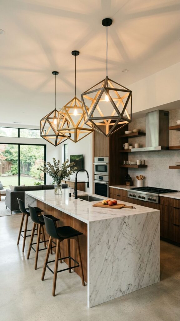 16. Statement Pendant Lighting