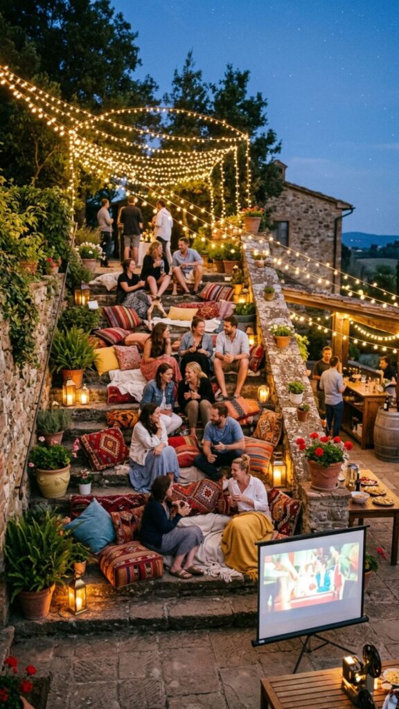 16. Step-Down Terrace Seating