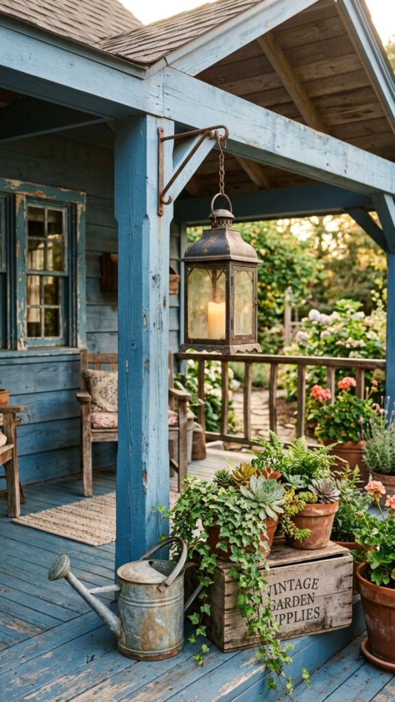 16. Vintage or Rustic Accents