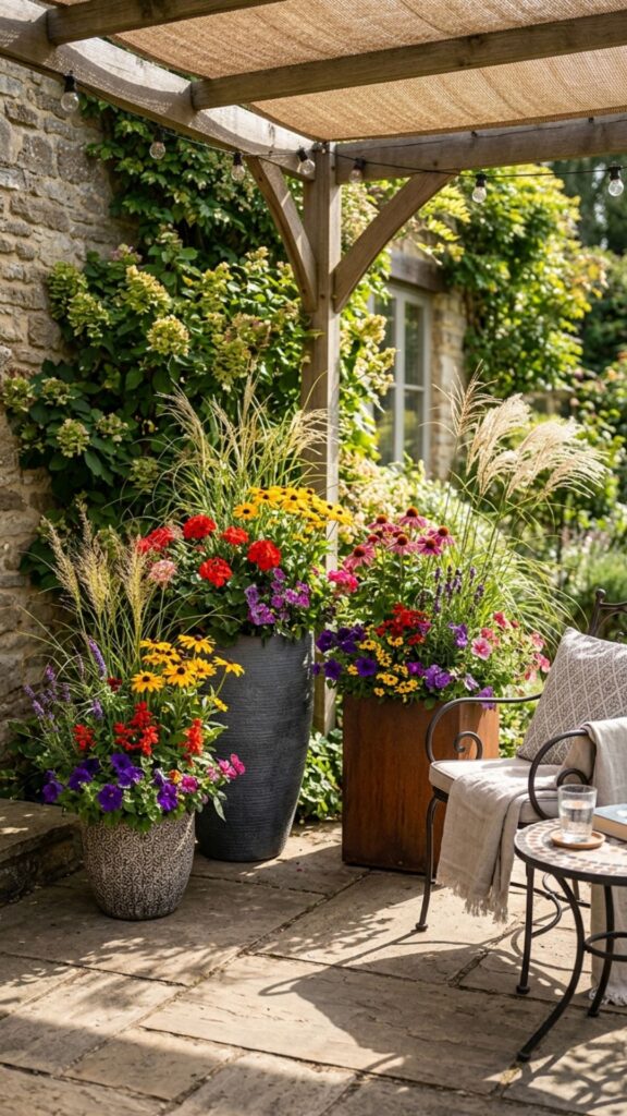 17. Add Decorative Outdoor Planters