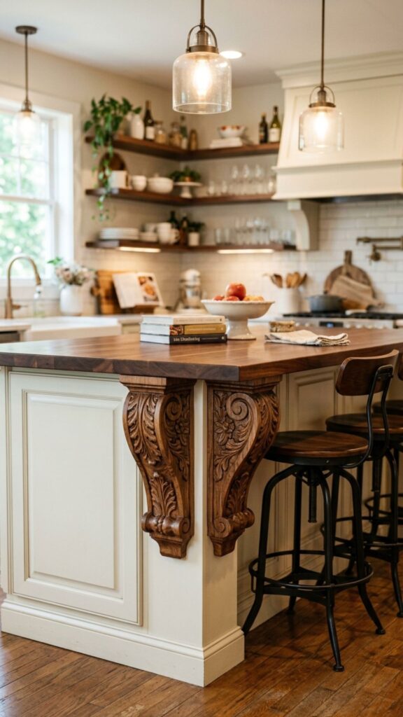 17. Add Furniture-Style Corbels