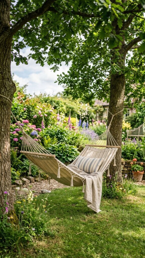 17. Add a Hammock for Ultimate Relaxation