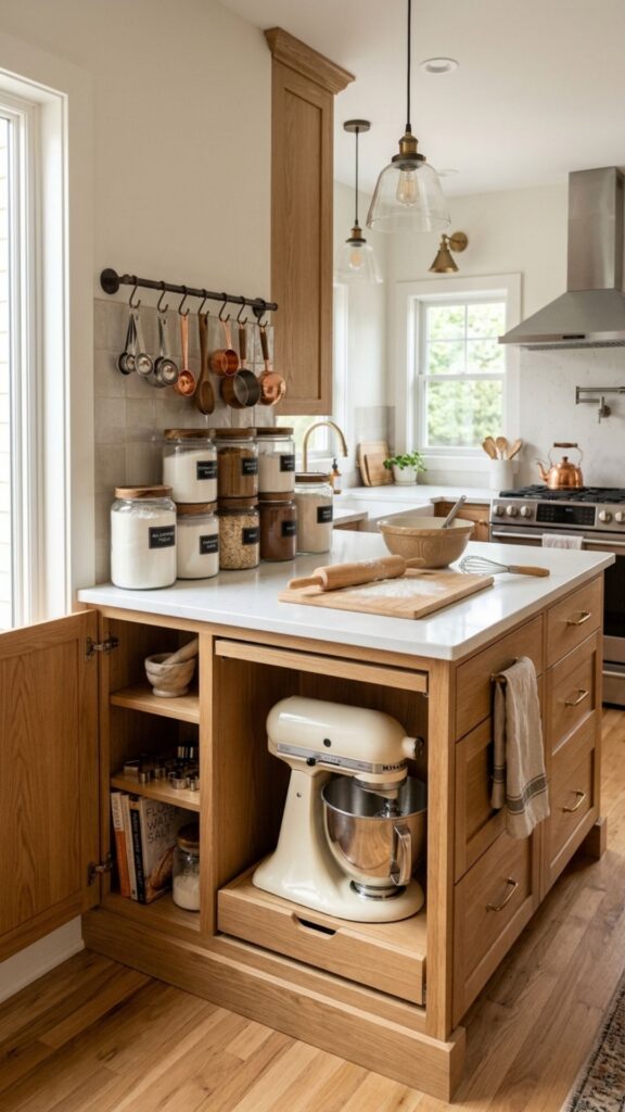 17. Baking Center Cabinet