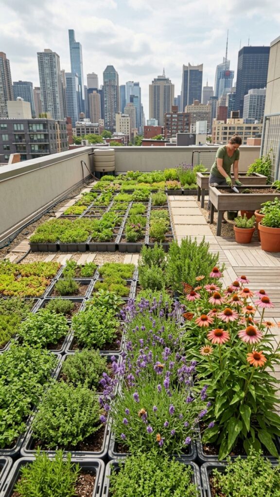 17. Create a Green Roof Section for Insulation