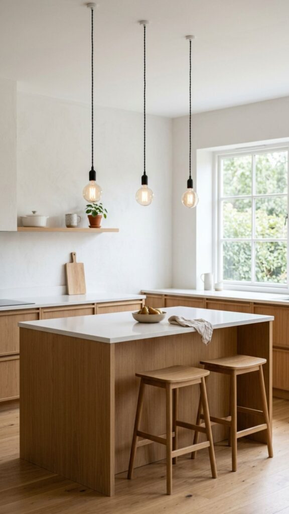 17. Minimalist Cord Pendants