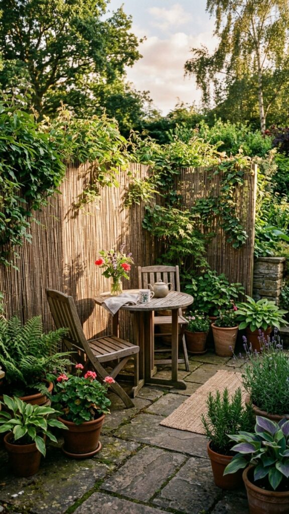 17. Reed or Willow Fencing