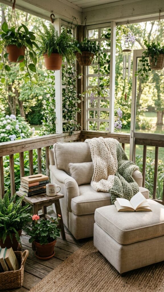 17. Set Up a Cozy Reading Nook