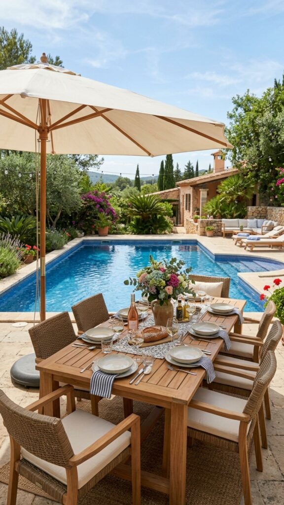 17. Set Up a Dining Area With a Table