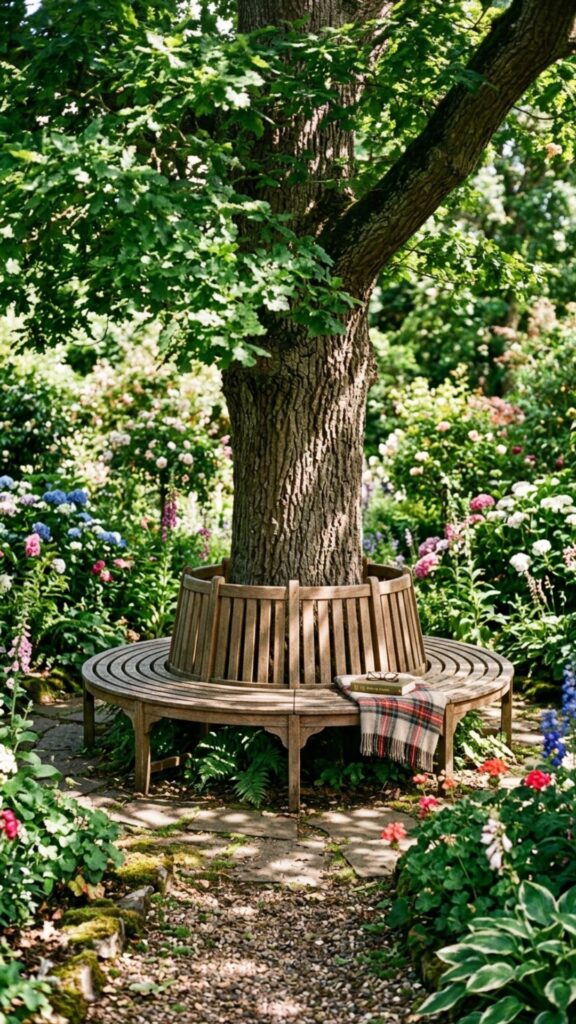 17. Tree Bench