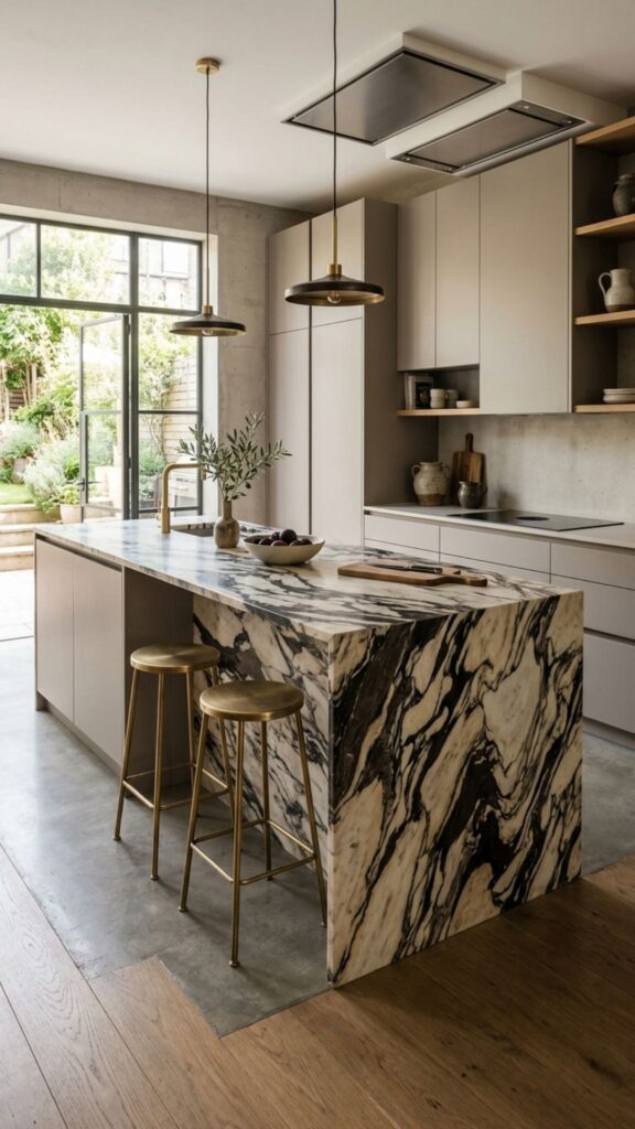 17. Use a Bold Countertop Slab
