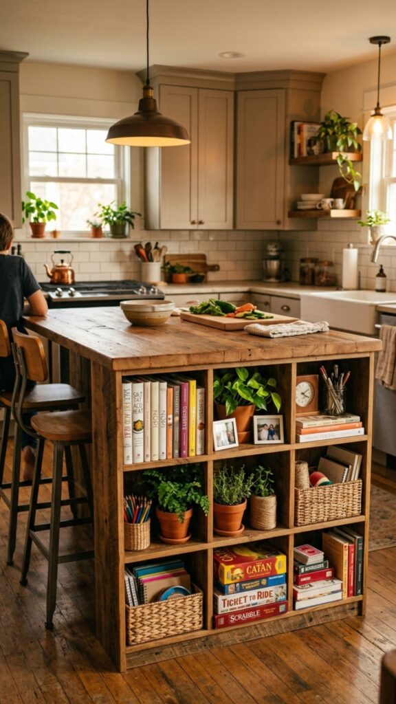 18. Add Bookshelf Ends for a Cozy Feel